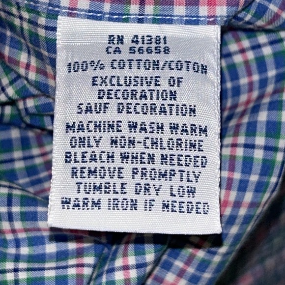Ralph Lauren Men's Multicolor Plaid Classic Fit Casual Button-Down Shirt -‎ XL - Picture 6 of 7